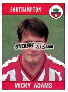 Sticker Micky Adams - UK Football 1989-1990 - Panini