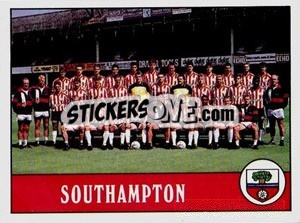 Sticker Southampton Team - UK Football 1989-1990 n. 269 - Panini
