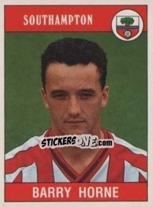 Figurina Barry Horne - UK Football 1989-1990 - Panini