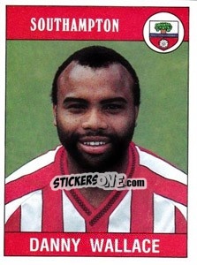 Figurina Danny Wallace - UK Football 1989-1990 n. 274 - Panini