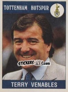 Sticker Terry Venables - UK Football 1989-1990 - Panini