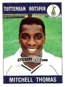 Cromo Mitchell Thomas - UK Football 1989-1990 - Panini