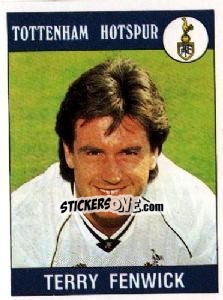 Sticker Terry Fenwick - UK Football 1989-1990 - Panini