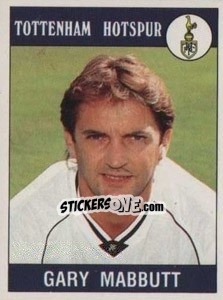 Sticker Gary Mabbutt - UK Football 1989-1990 - Panini