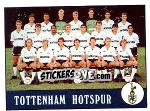 Sticker Tottenham Hotspur Team - UK Football 1989-1990 n. 284 - Panini