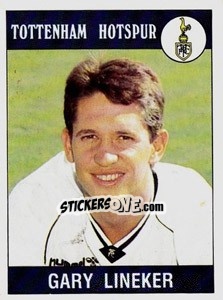 Figurina Gary Lineker - UK Football 1989-1990 - Panini