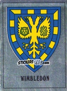 Sticker Wimbledon Badge - UK Football 1989-1990 n. 290 - Panini