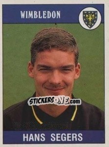 Sticker Hans Segers - UK Football 1989-1990 - Panini