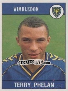 Sticker Terry Phelan - UK Football 1989-1990 n. 293 - Panini