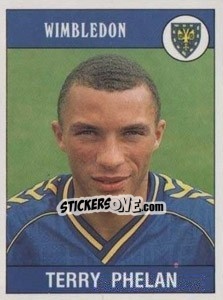 Cromo Terry Phelan - UK Football 1989-1990 - Panini