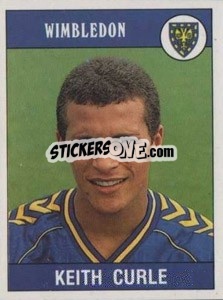 Sticker Keith Curle - UK Football 1989-1990 - Panini