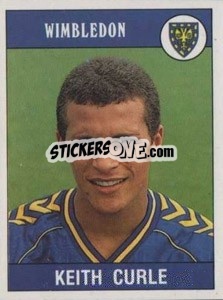 Figurina Keith Curle - UK Football 1989-1990 n. 297 - Panini