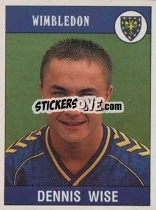 Sticker Dennis Wise - UK Football 1989-1990 n. 303 - Panini