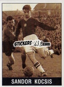 Sticker Sandor Kocsis - UK Football 1989-1990 n. 307 - Panini