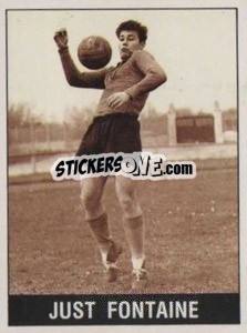 Sticker Just Fontaine - UK Football 1989-1990 n. 308 - Panini