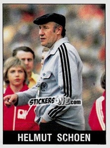 Cromo Helmut Schoen - UK Football 1989-1990 - Panini