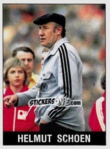 Sticker Helmut Schoen - UK Football 1989-1990 n. 313 - Panini