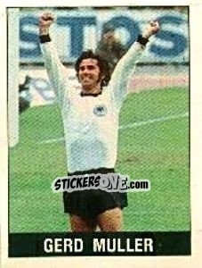 Sticker Gerd Muller - UK Football 1989-1990 - Panini