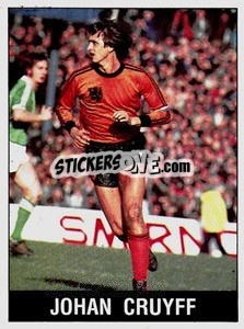 Sticker Johan Cruyff - UK Football 1989-1990 n. 316 - Panini