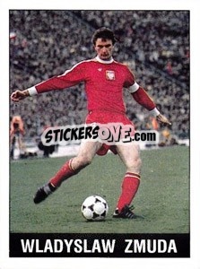 Sticker Wladyslaw Zmuda - UK Football 1989-1990 - Panini