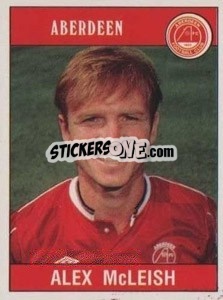 Sticker Alex McLeish - UK Football 1989-1990 - Panini