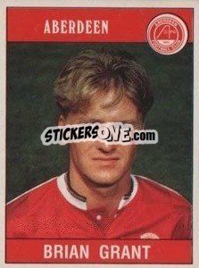Sticker Brian Grant - UK Football 1989-1990 n. 330 - Panini