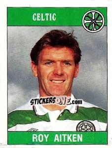 Sticker Roy Aitken - UK Football 1989-1990 n. 340 - Panini