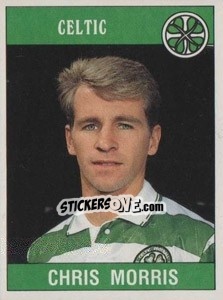 Sticker Chris Morris - UK Football 1989-1990 - Panini