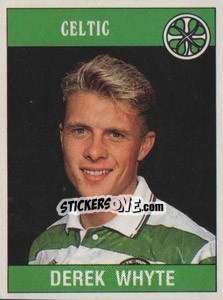 Sticker Derek Whyte - UK Football 1989-1990 n. 342 - Panini