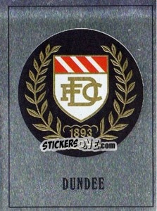 Sticker Dundee Badge - UK Football 1989-1990 n. 352 - Panini