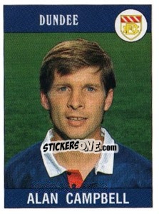 Sticker Alan Campbell - UK Football 1989-1990 - Panini