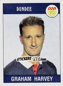 Sticker Graham Harvey - UK Football 1989-1990 - Panini