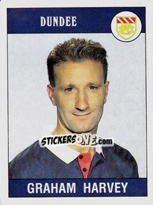 Sticker Graham Harvey - UK Football 1989-1990 n. 365 - Panini