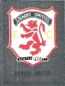 Sticker Dundee United Badge - UK Football 1989-1990 n. 367 - Panini