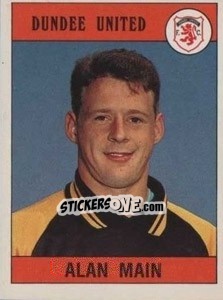 Cromo Alan Main - UK Football 1989-1990 n. 369 - Panini