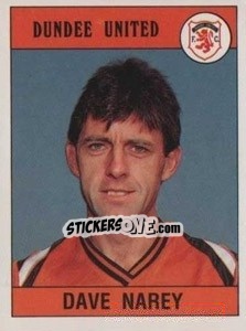Sticker Dave Narey - UK Football 1989-1990 - Panini