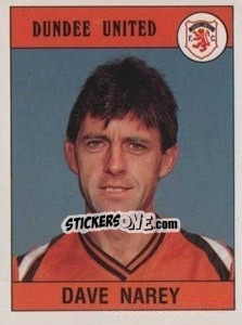 Sticker Dave Narey - UK Football 1989-1990 n. 372 - Panini