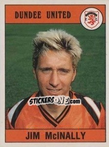 Sticker Jim McInally - UK Football 1989-1990 - Panini