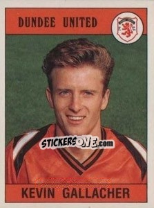 Cromo Kevin Gallacher - UK Football 1989-1990 - Panini