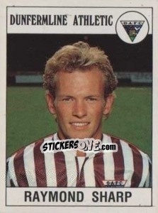 Sticker Raymond Sharp - UK Football 1989-1990 n. 388 - Panini