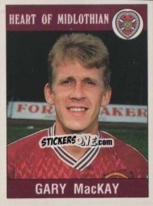 Cromo Gary MacKay - UK Football 1989-1990 - Panini