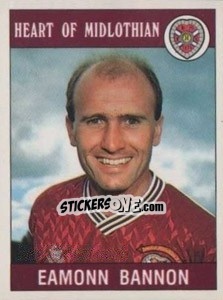 Cromo Eamonn Bannon - UK Football 1989-1990 - Panini