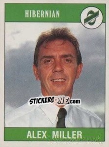 Sticker Alex Miller - UK Football 1989-1990 n. 413 - Panini