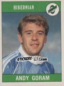 Sticker Andy Goram - UK Football 1989-1990 - Panini