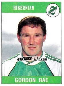 Sticker Gordon Rae - UK Football 1989-1990 n. 415 - Panini