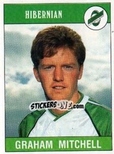 Sticker Graham Mitchell - UK Football 1989-1990 n. 417 - Panini