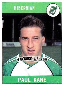 Sticker Paul Kane - UK Football 1989-1990 - Panini