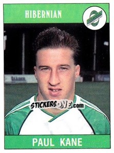 Sticker Paul Kane - UK Football 1989-1990 n. 420 - Panini