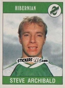 Sticker Steve Archibald - UK Football 1989-1990 n. 424 - Panini