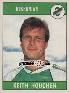 Sticker Keith Houchen - UK Football 1989-1990 - Panini